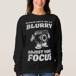 Camiseta A vida ganha fotógrafo de câmera fotográfica desfo