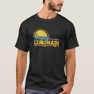 Camiseta A Vida Me Deu Alguns Limões Mas Meu Jesus Ele Está