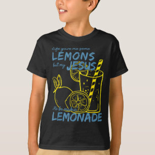 Camiseta A Vida Me Deu Alguns Limões Mas Meu Jesus Ele Está