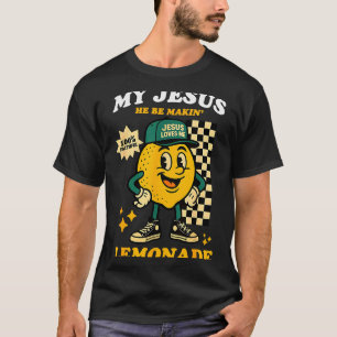 Camiseta A Vida Me Deu Alguns Limões Mas Meu Jesus Está Faz