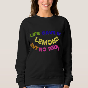 CAMISETA A VIDA ME DEU LIMÕES, MAS NÃO RECEBIDA