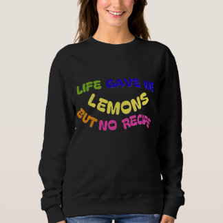 CAMISETA A VIDA ME DEU LIMÕES, MAS NÃO RECEBIDA