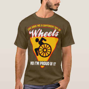 Camiseta A Vida Me Deu Um Conjunto Diferente De Rodas E Eu