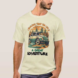 Camiseta A vida na estrada, Aventuras ao Exterior,