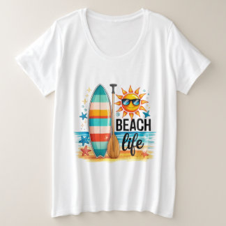 Camiseta A Vida na Praia