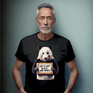 Camiseta A vida não é negra e branca