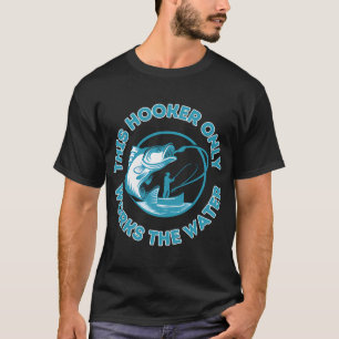 Camiseta A vida não é toda pesca com isca artificial, mas d
