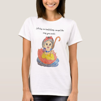 Camiseta A vida não tem limitações, exceto aquelas que você
