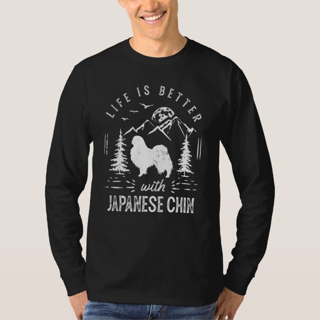 Camiseta A vida no queixo é melhor que o Pai da mãe (Frente)
