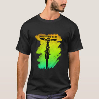 Camiseta A Vida Por Trás Dos Bares Dotada Ideia Para A Mont
