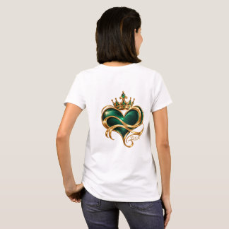 Camiseta a vida provavelmente é melhor do outro lado c/ log
