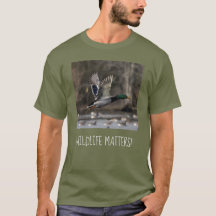 A Vida Selvagem Importa!Camiseta Masculina Básica
