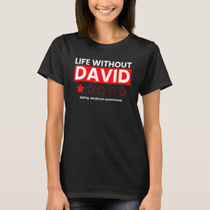 Camiseta A Vida Sem David Boring Não Recomendaria Rev.