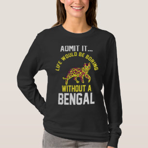 Camiseta A Vida Seria Chata Sem Um Bengala