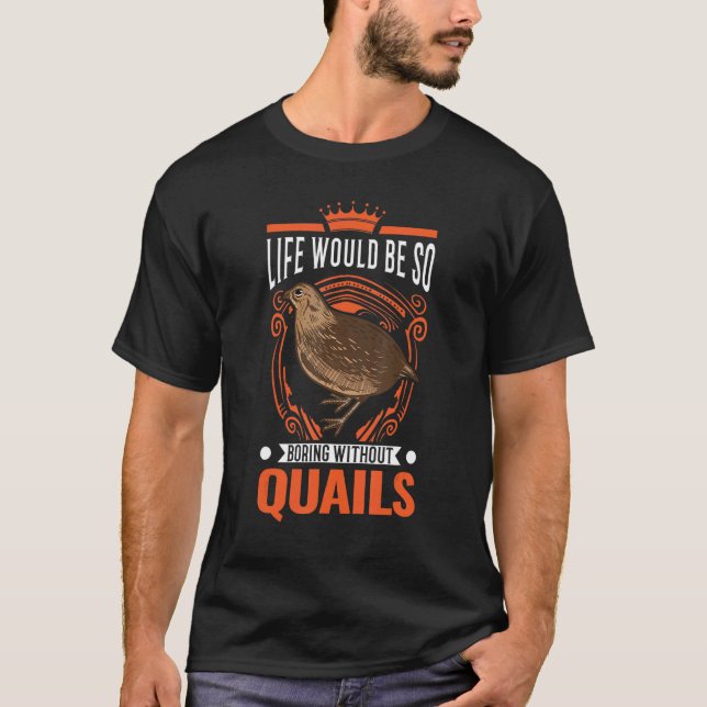 Camiseta A Vida Seria Tão Chata Sem Caçadas (Frente)