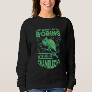 Camiseta A Vida Seria Tão Chata Sem Camaleões
