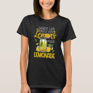 Camiseta A Vida te Dá Limões Faça Limonada
