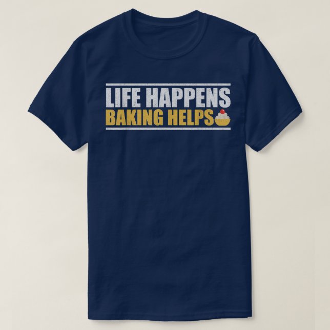 Camiseta A Vida Útil Ajuda A Banhar (Frente do Design)