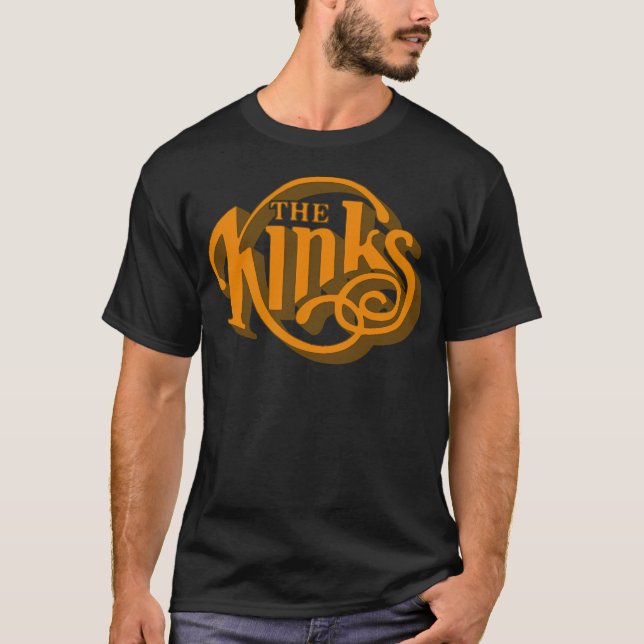 Camiseta A Vintage dos Kinks (Frente)