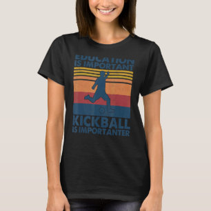 Camiseta A Vintage É Importante Para A Educação De Jogo