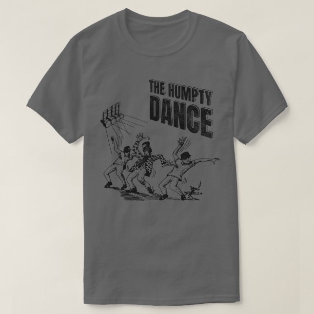 Camiseta A Vintagem Clássica da Dança Humpty (Frente do Design)