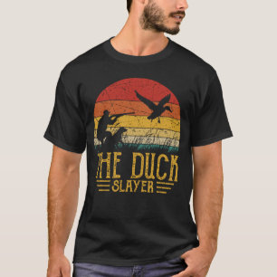 Camiseta A Vintagem De Caça À Caça À Caça À Caça