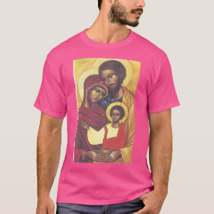 Camiseta A Virgem Mary Joseph E Baby Jesus