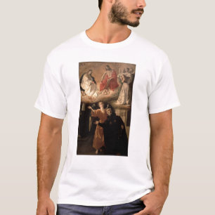 Camiseta A visão de St. Alphonsus Rodriguez