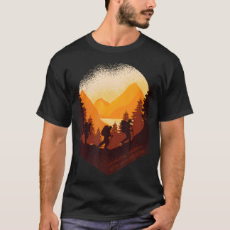 Camiseta A Visão Maior Vem Depois Da Altura Mais Difícil