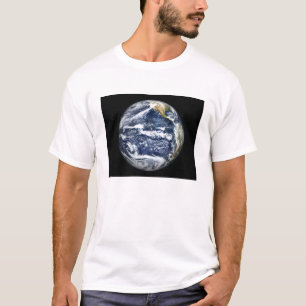 Camiseta A vista da terra completa centrou-se sobre o OC