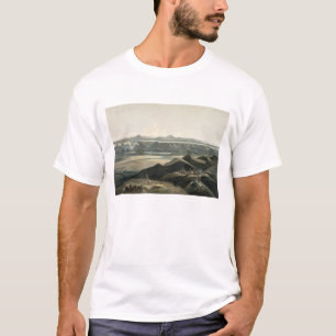 Camiseta A vista das montanhas rochosas, chapeia 44 do