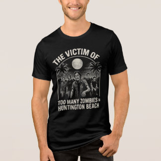 Camiseta A Vítima De Muitos Zombies em HB
