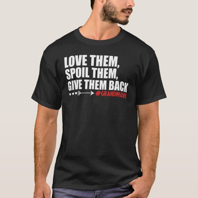 Camiseta A Vó Mima Amor Eles Estragam Devolvam (Frente)