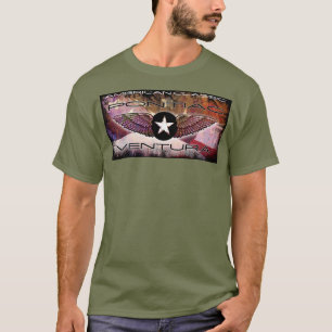 Camiseta A Voar-Estrela de Pontiac Ventura desvaneceu-se