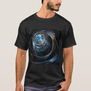 Camiseta À volta da Abstrato de Arte Mundial