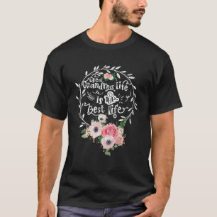 Camiseta A Vovó excelente É A Melhor Vida Que As Mulheres F