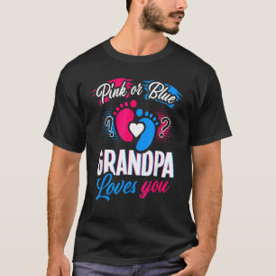 Camiseta A Vovó Rosa Ou Azul Te Ama A Revolução Do Bebê Do
