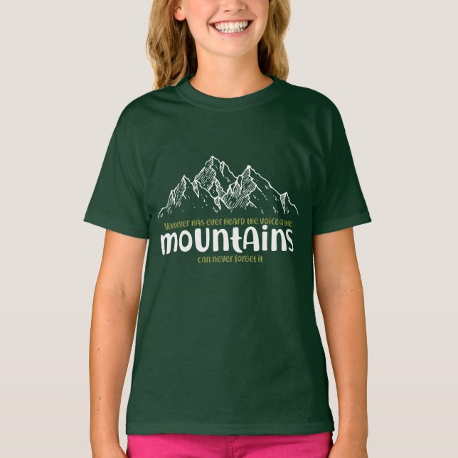 Camiseta A Voz das Montanhas (Frente)