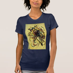 Camiseta À Voz Desconhecida de Kandinsky Abstrato Trabalho