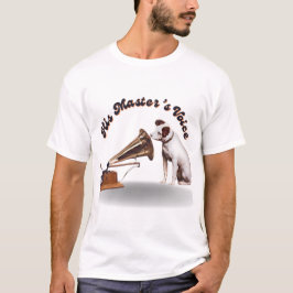 Camiseta A Voz do Mestre em Script