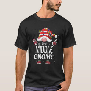 Camiseta A Xadrez de Búfalos de Nuvens do Médio Gnomo