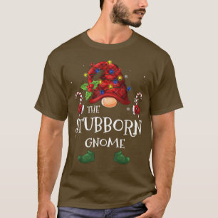 Camiseta A Xadrez de Natal Stubborn Gnomo Buffalo Li