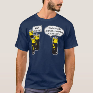 Camiseta Aa Battery Meeting Funy