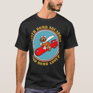 Camiseta AAC - Esquadrão 329º Bomba,93º Grupo Bomba - WWII