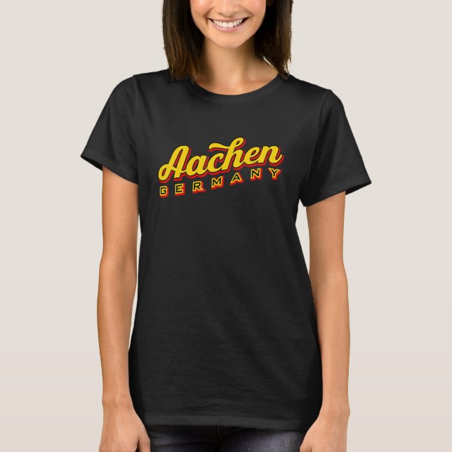 Camiseta Aachen Alemanha (Frente)