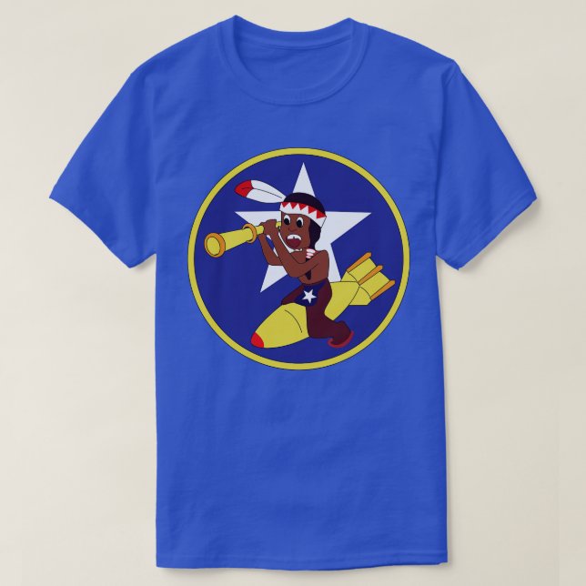 Camiseta AAF 5 AF 43º BG 64º Bomba Squardon X (Frente do Design)