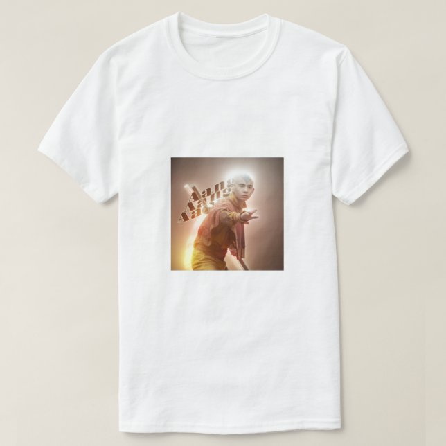 Camiseta Aang Avatar Live-Action (Frente do Design)