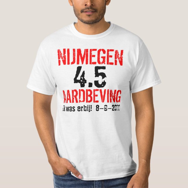 Camiseta Aardbeving Nederland (Frente)