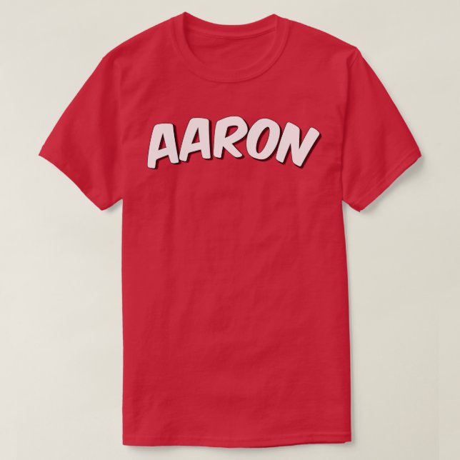 Camiseta Aaron (Frente do Design)