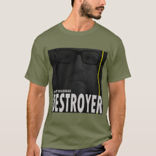 Camiseta Aaron Bilodeau DESTROYER Frente e cobrir traseiro